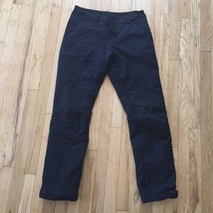 The North Face snow pants in black