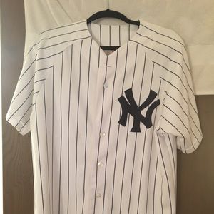 New York Yankees Home jersey pinstripes