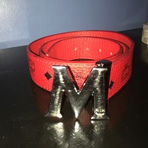Red MCM belt