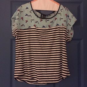 New Directions Top Size L Mixed Media