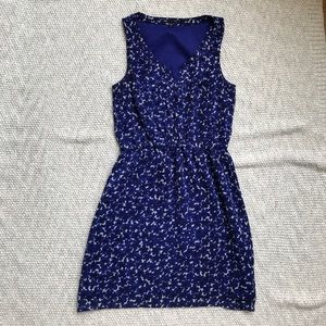 Blue Floral Dress