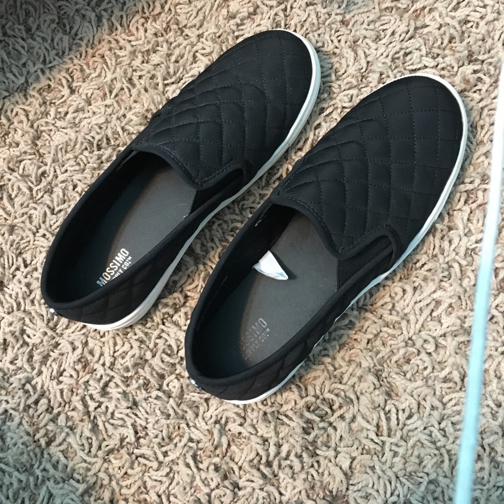 Black Slip on Shoes