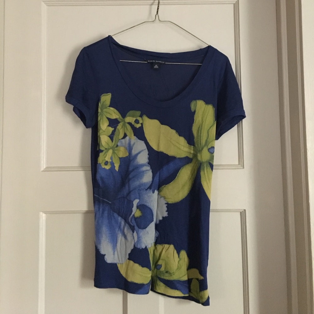 Banana Republic Floral Print T-shirt