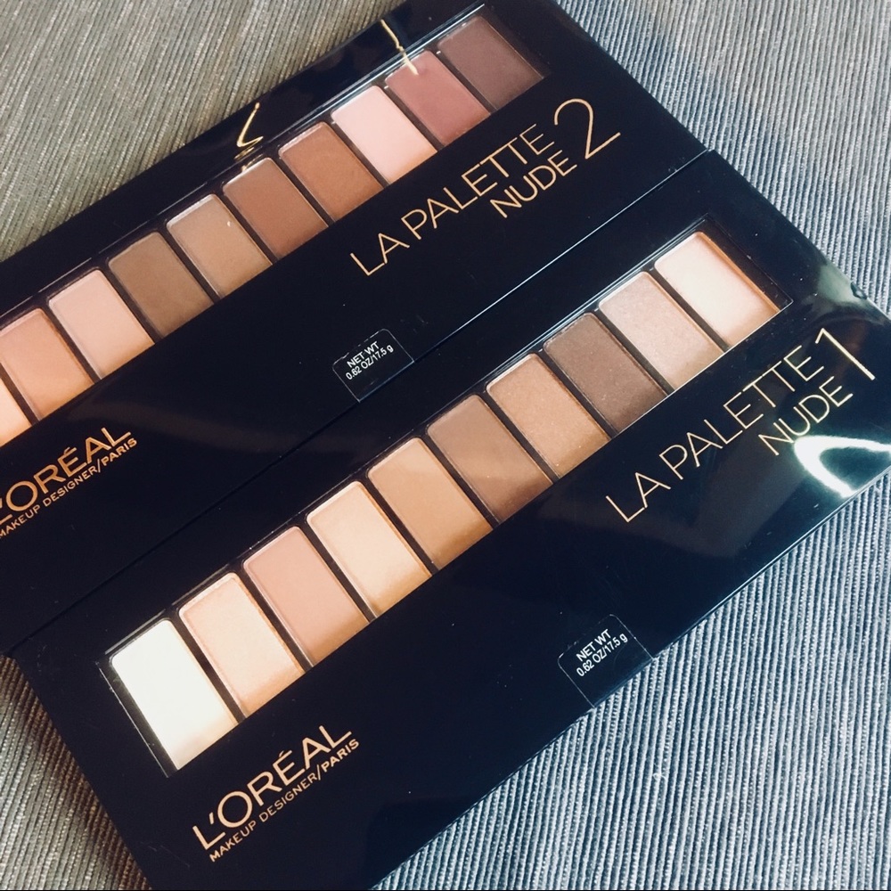 L’ORÉAL La palette Nude 1 AND Nude 2 bundle