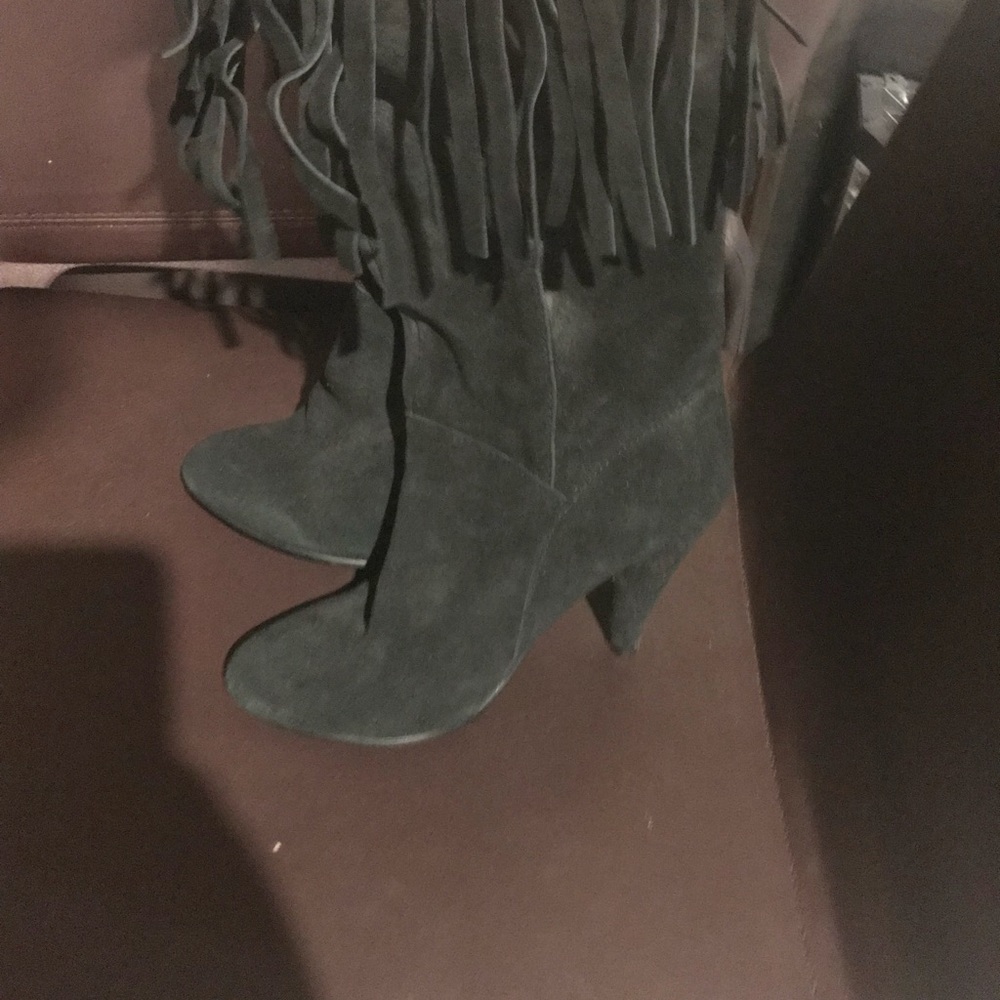Nyla Genuine Suede Boots