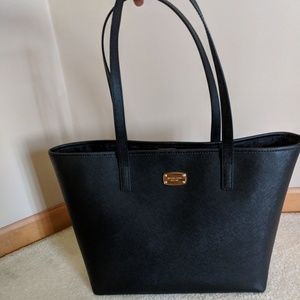 Michael Kors leather jet set tote
