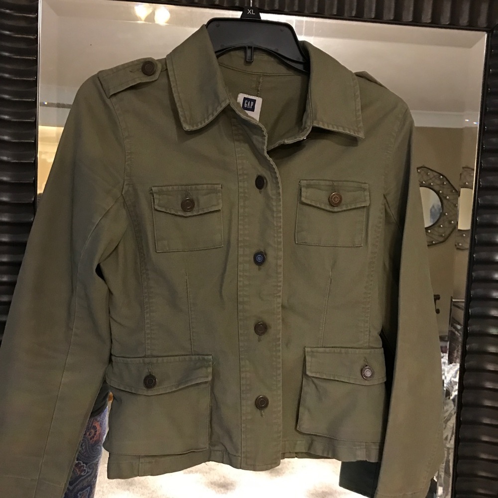 Gap military style jacket