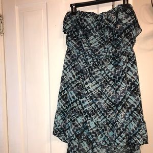 No boundaries strapless dress