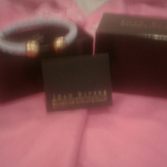 Joan Rivers Lavender Genuine Leather Bangle - Picture 5 of 5