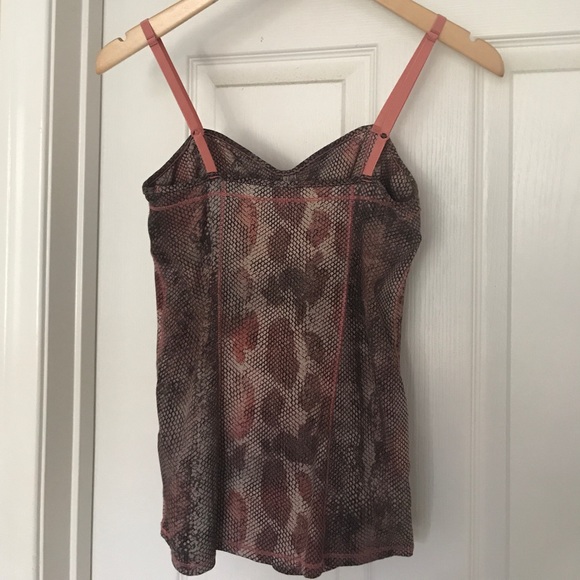 Aritzia Talula Cami Bustier - Pink Snake Print - Picture 2 of 2