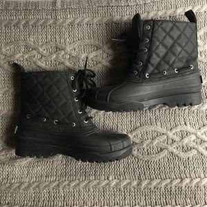 Black Sperry Winter Boots - 7.5