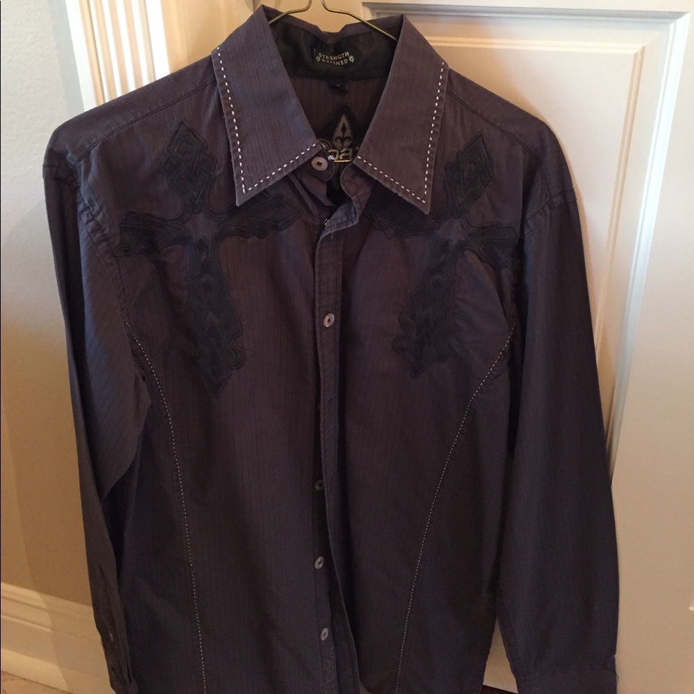 Men’s long sleeve grey