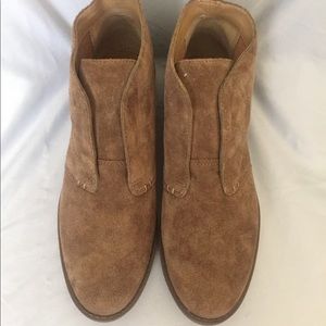 Suede ankle boots 6.5