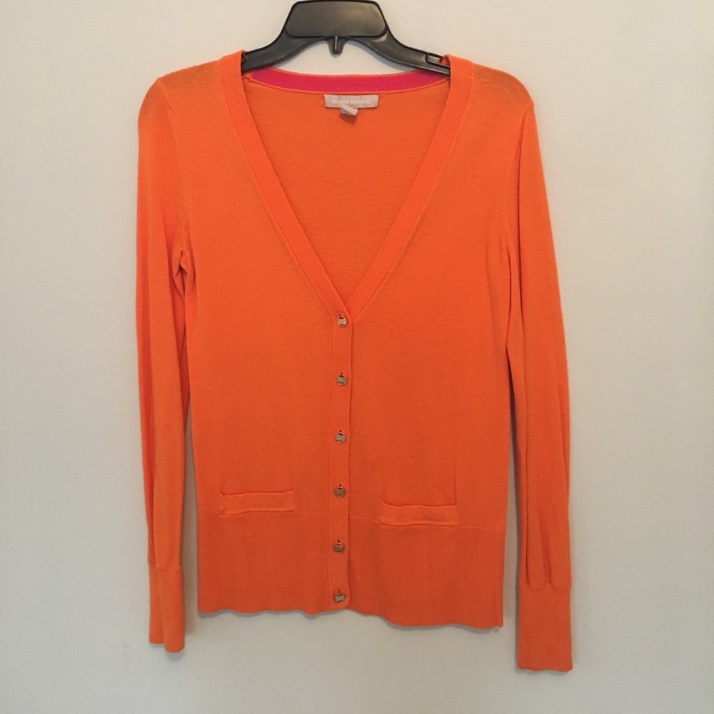 Orange, banana republic XS cardigan