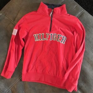 Tommy Hilfiger Boys Half-zip pullover EUC