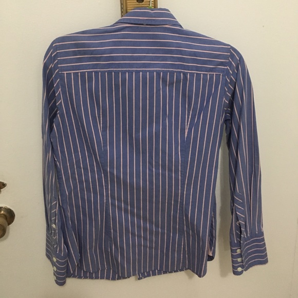 J Crew slim fit pink and blue long sleeve shirt sm - Picture 3 of 4