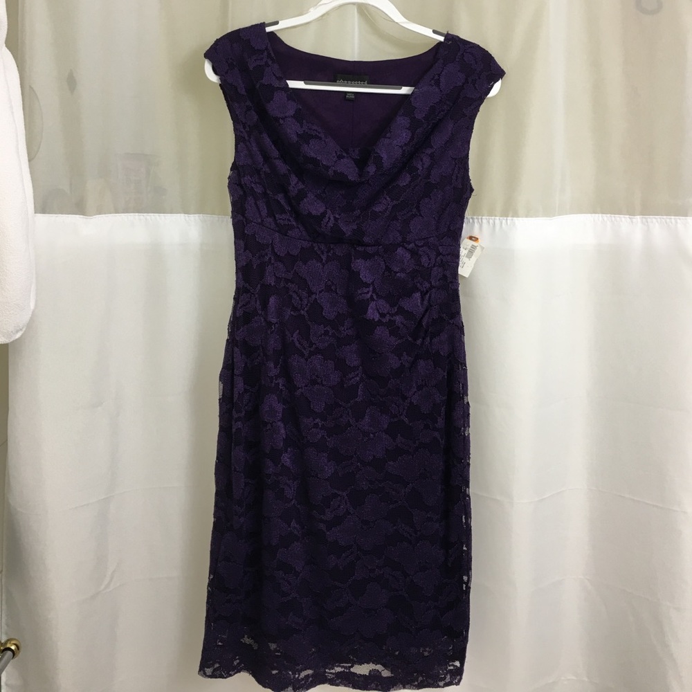 Connected Apparel lace dress NWT