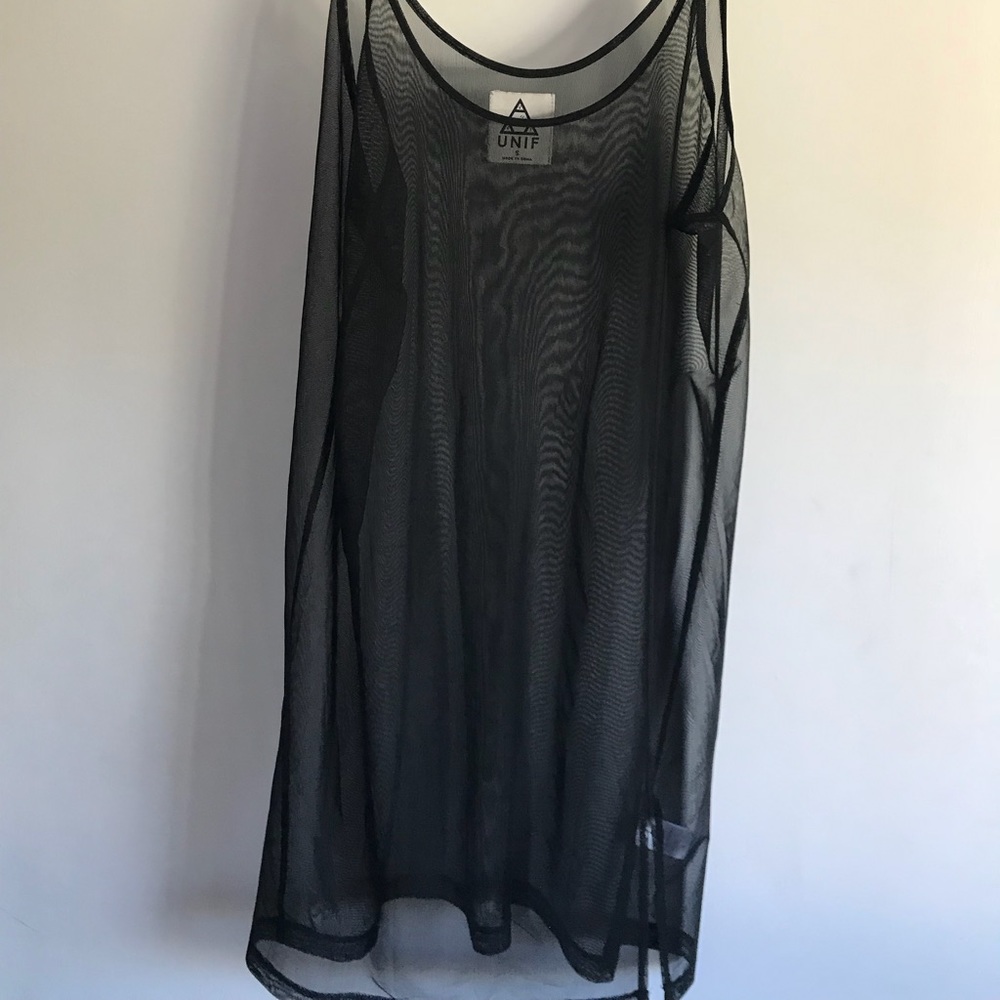 UNIF sheer tunic