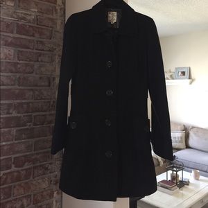 Black Wool Coat