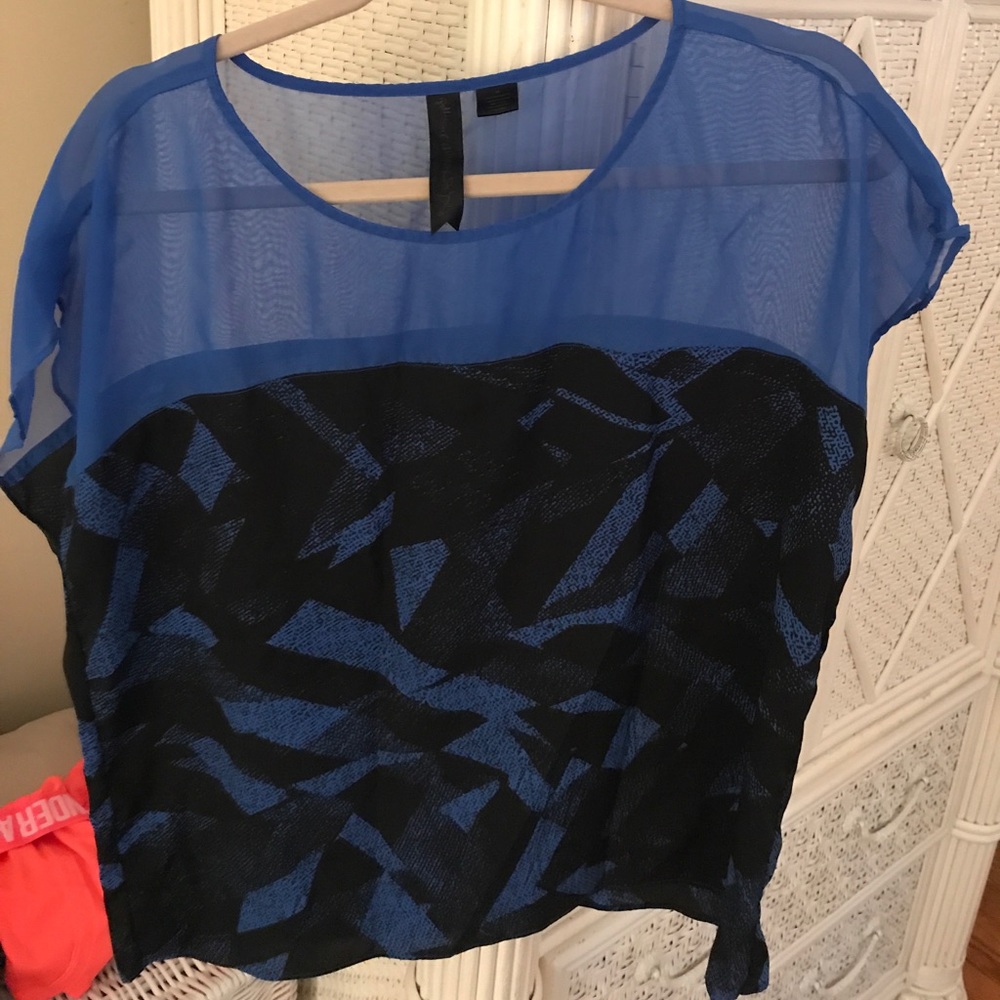Abstract blouse