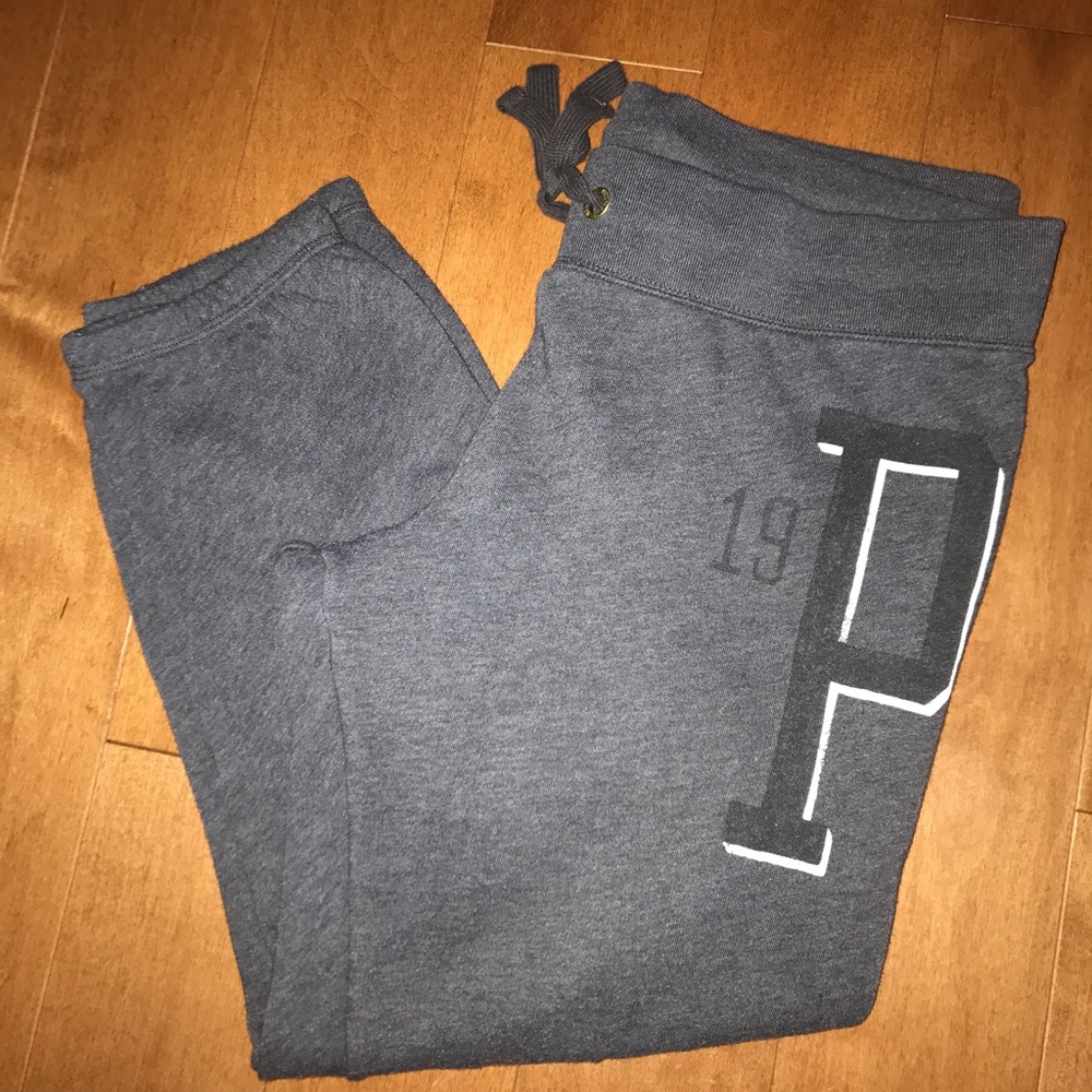 Pink Capri style sweatpants size med