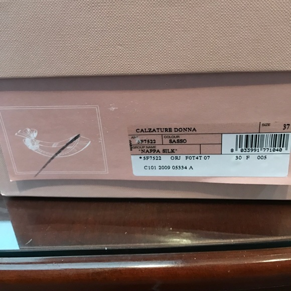 Miu miu ballet shoes Sz 37 - Picture 2 of 5