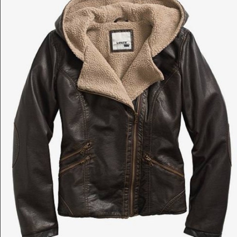 Levi's Sherpa Lined Motorcycle Jacket