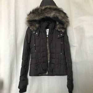 Down Puffer Coat - A&F