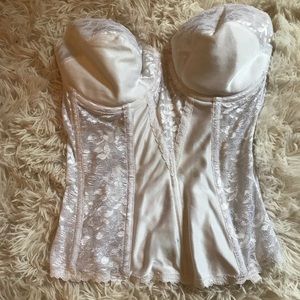 Corset 34D with Garters David’s Bridal