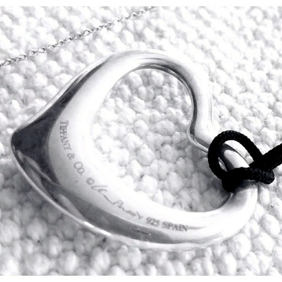 Tiffany & Co. Jewelry - Tiffany & Co Elsa Peretti Large Open Heart Pendant