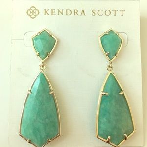 NEW Kendra Scott Amazonite Carey Earring