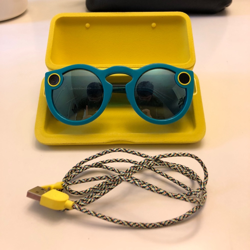 Snapchat Spectacles Teal Blue