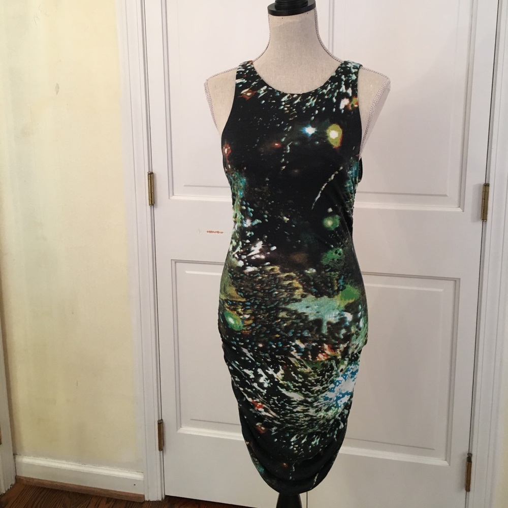 Paradisca galaxy inspired dress