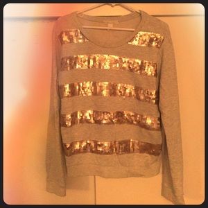 Sequin sweatshirt