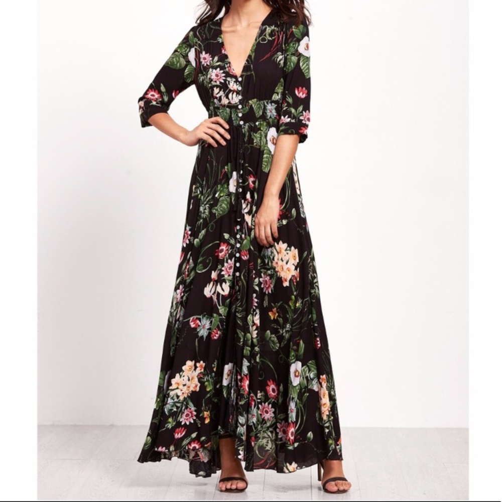NWOT Wildflower Maxi Dress