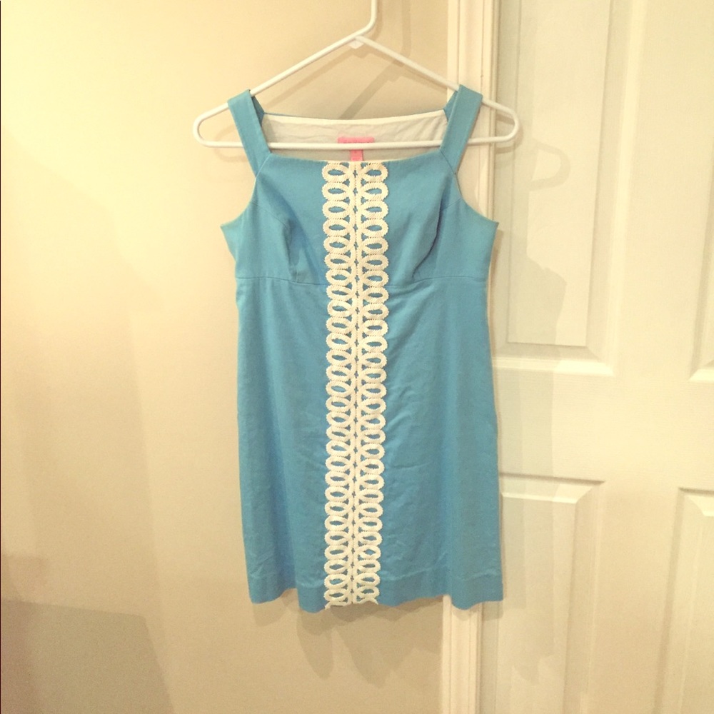 Sky blue Lilly Pulitzer A-line dress