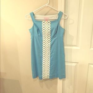 Sky blue Lilly Pulitzer A-line dress