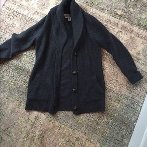 Merino wool cardigan