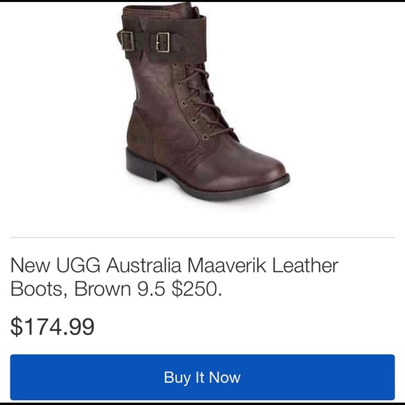 ladies leather uggs