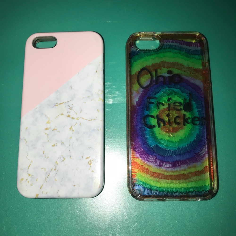2 iPhone SE/5c/5s phone cases