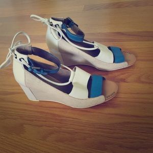 Anthropologie Schuyler & Sons 3” Wedges