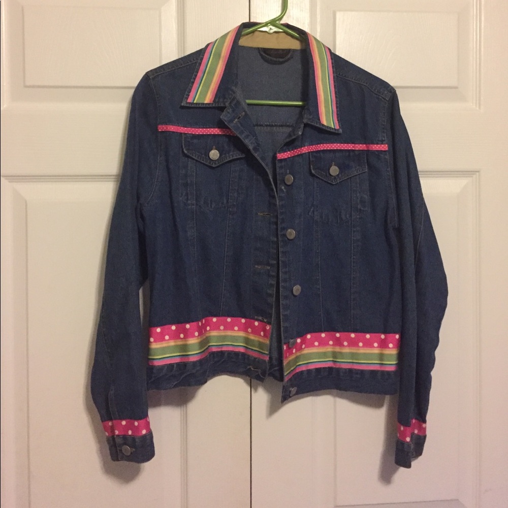 Demin Woman's Ribbon Jacket