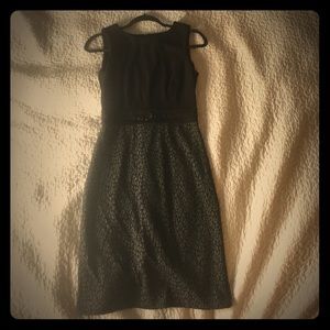 Calvin Klein Size 2 dress - black and grey