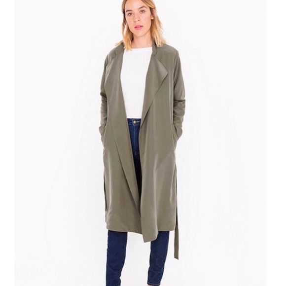 American Apparel Jackets & Blazers - ‼️FLASH SALE‼️ AA - Lightweight Dylan Trench Coat