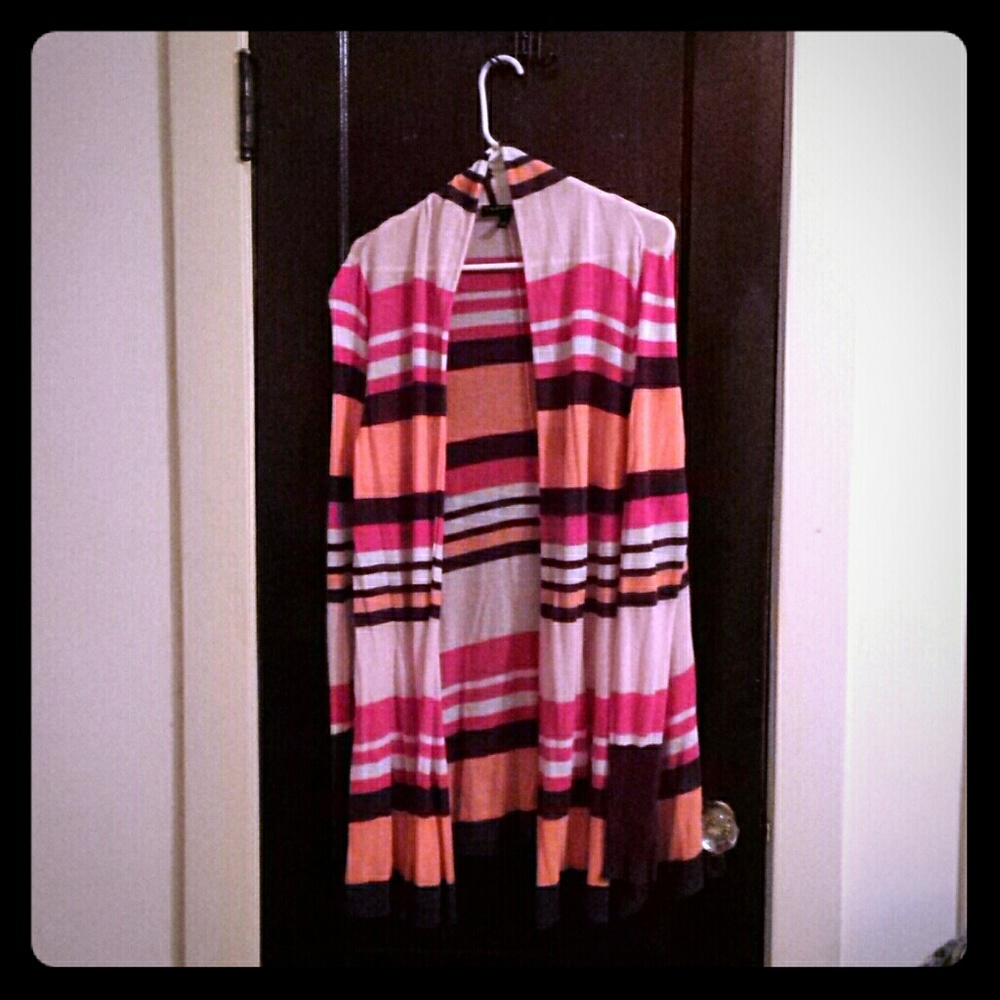 Lane Bryant colorful cardigan