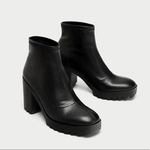 Zara high heeled boots