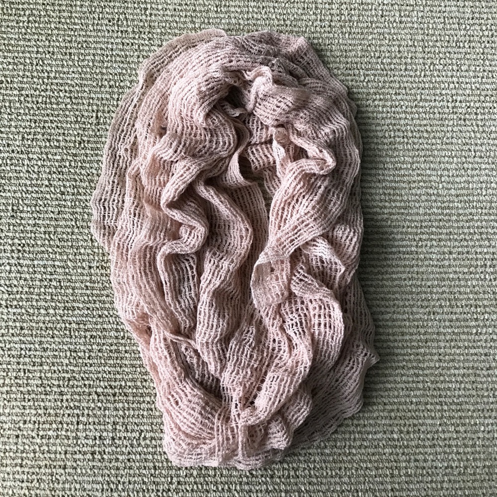 Ruffle Infinity Scarf