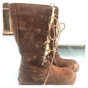 New tall lace up UGG boots!!!