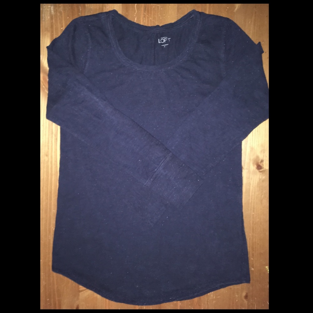 Long sleeve Scoop neck T