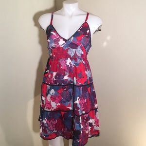 Sz L Aeropostale cotton sundress w/ tie in back